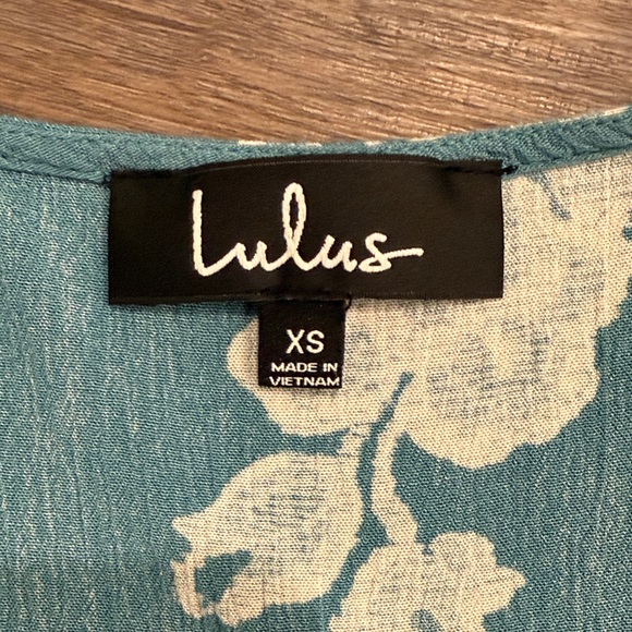 Lulu’s Blue Maxi Dress - Picture 4 of 4